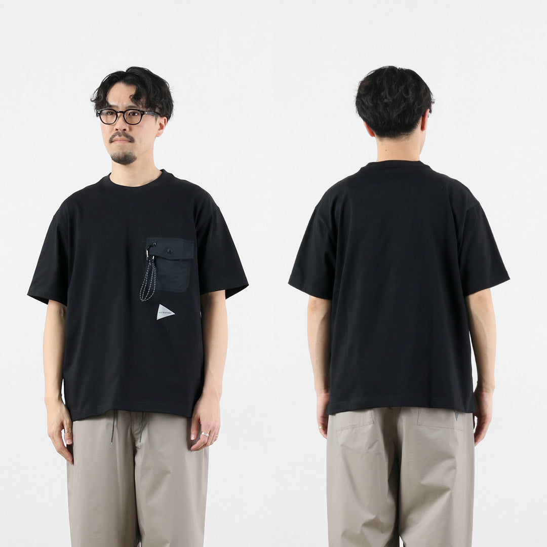 AND WANDER / Pocket T-shirt