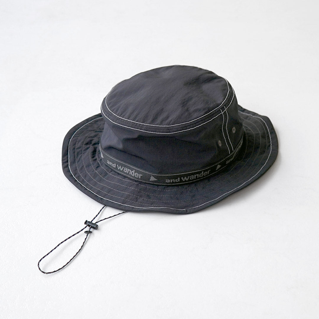 AND WANDER / Jacquard Tape Hat