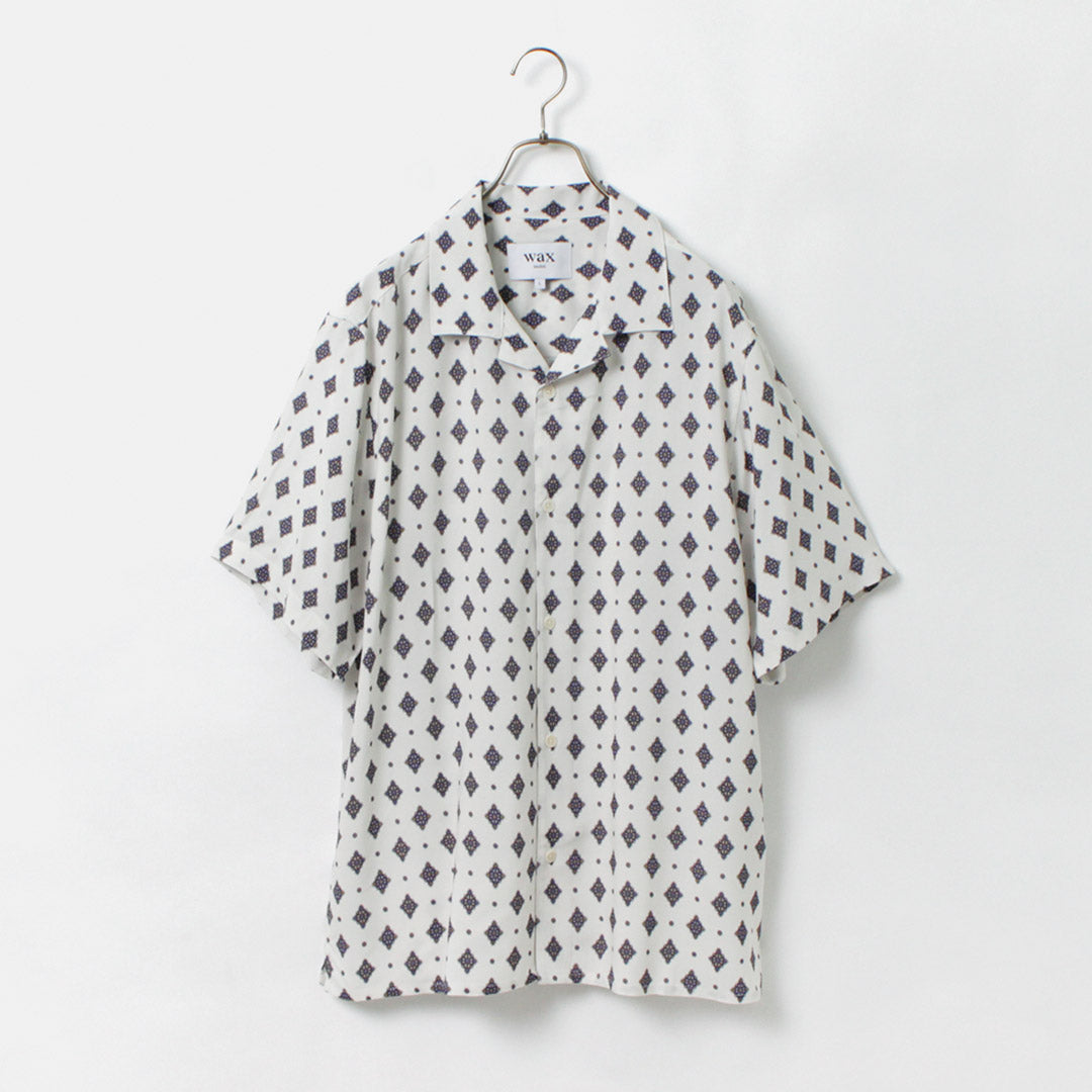 Cera londres / didcot camisa de manga corta ditsy baldoso