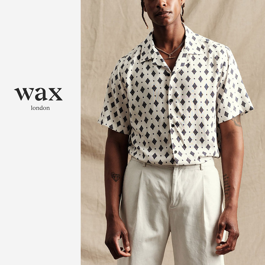 Cera londres / didcot camisa de manga corta ditsy baldoso
