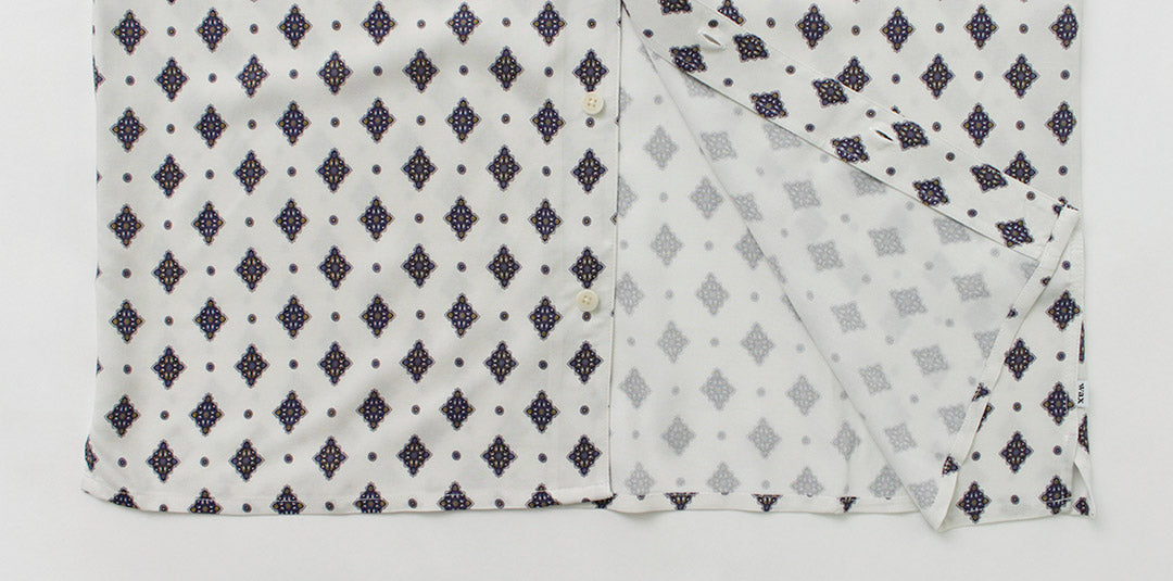 Cera londres / didcot camisa de manga corta ditsy baldoso