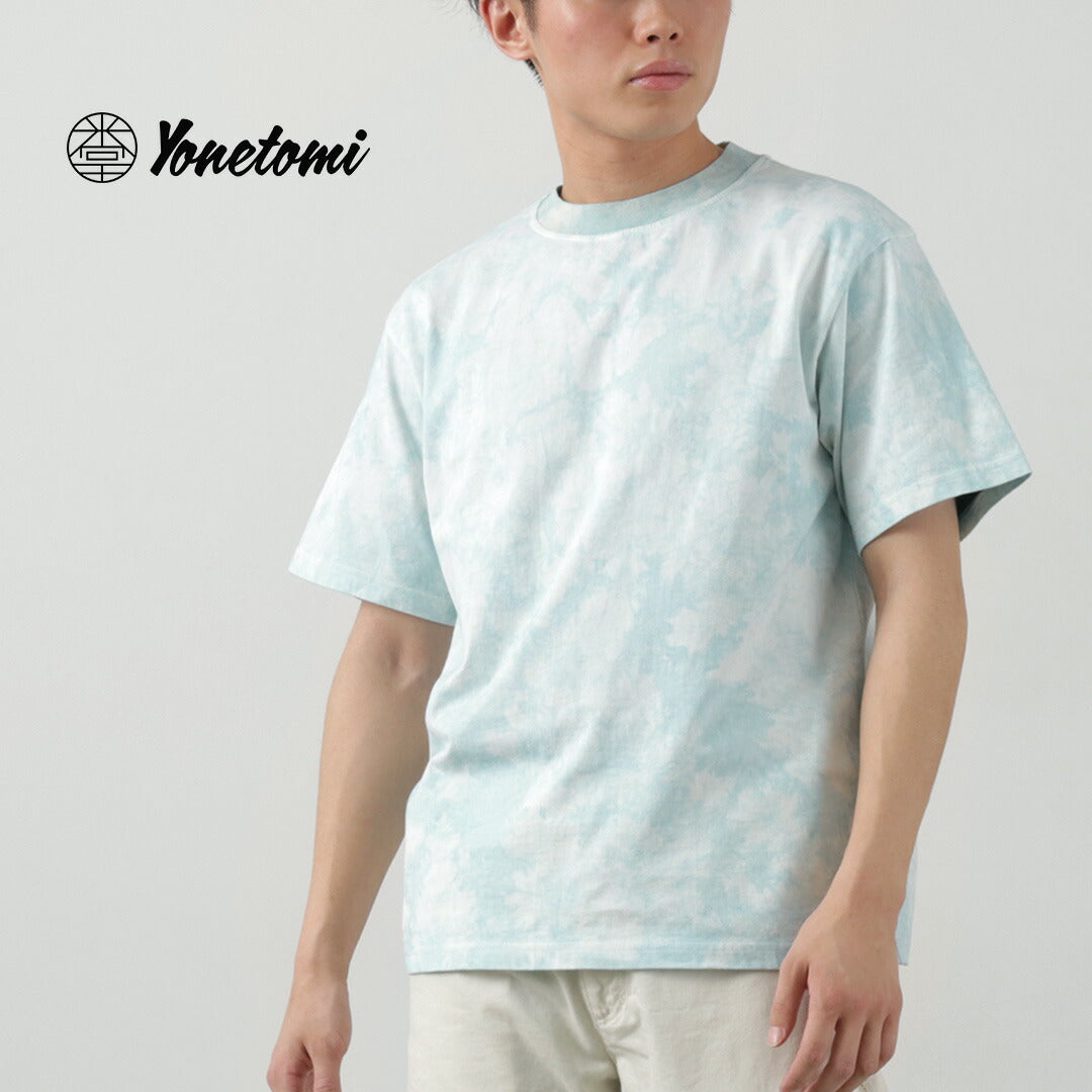 YONETOMI NEW BASIC / Yonetomi×Watanabes Garment Dye T-shirt