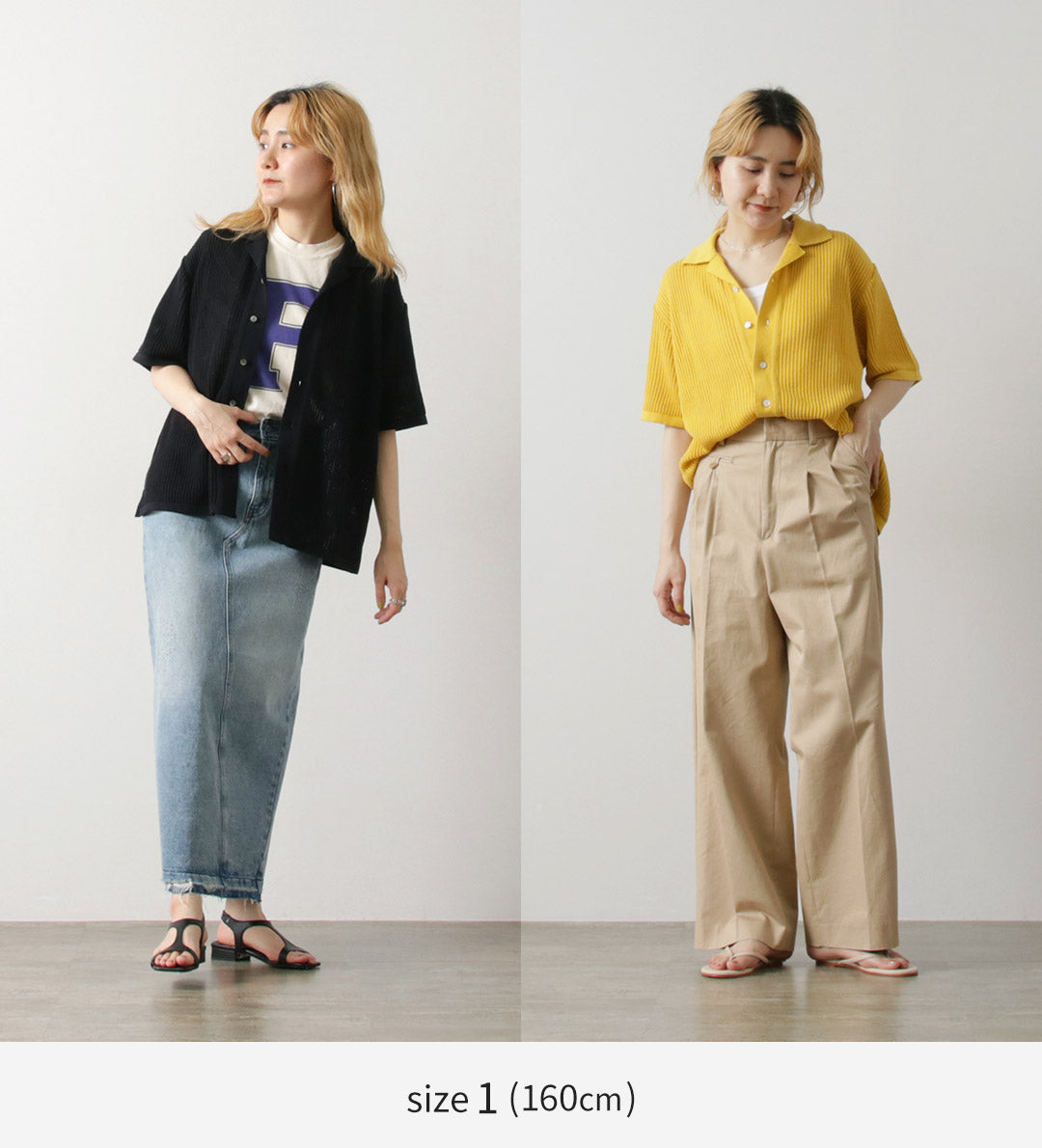 YONETOMI NEW BASIC / Cotton Breezy Knitted Shirt