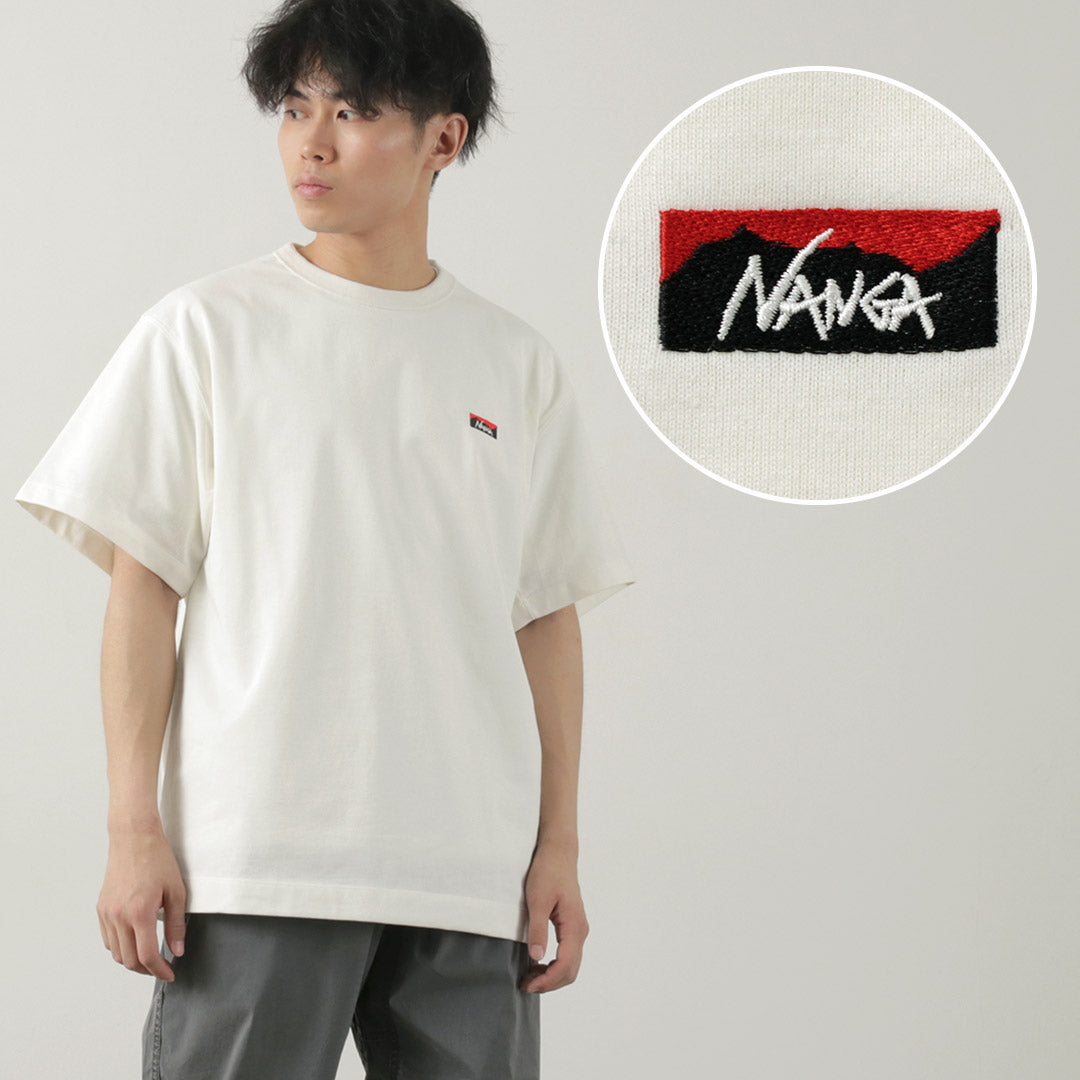Nanga / Eco Hybrid Box徽標繡花T卹