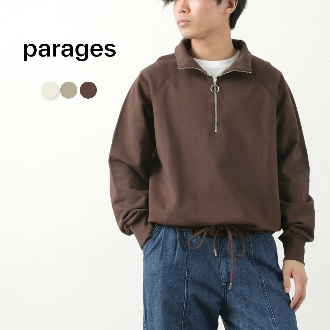 Parages / Sweat-shirt à moitié zip