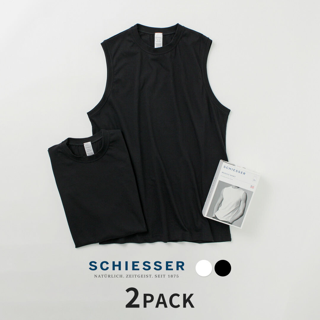 T-shirt Schiesser / American Shevelless 2 Pack