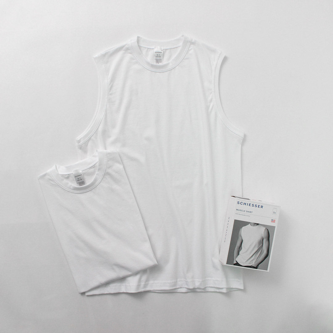 T-shirt Schiesser / American Shevelless 2 Pack