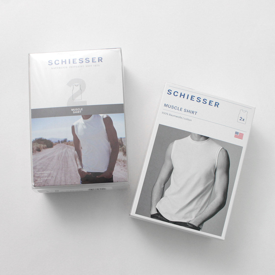 T-shirt Schiesser / American Shevelless 2 Pack
