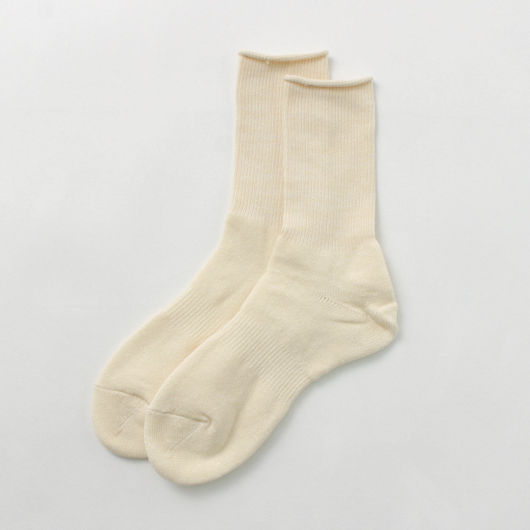 ROTOTO / Japanese Paper Pile Crew Socks