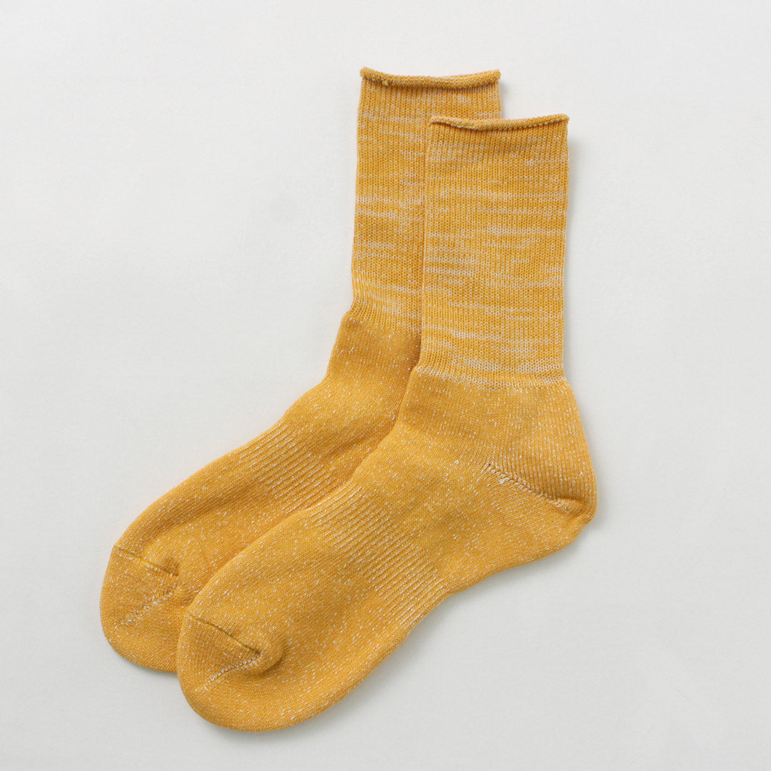 ROTOTO / Japanese Paper Pile Crew Socks