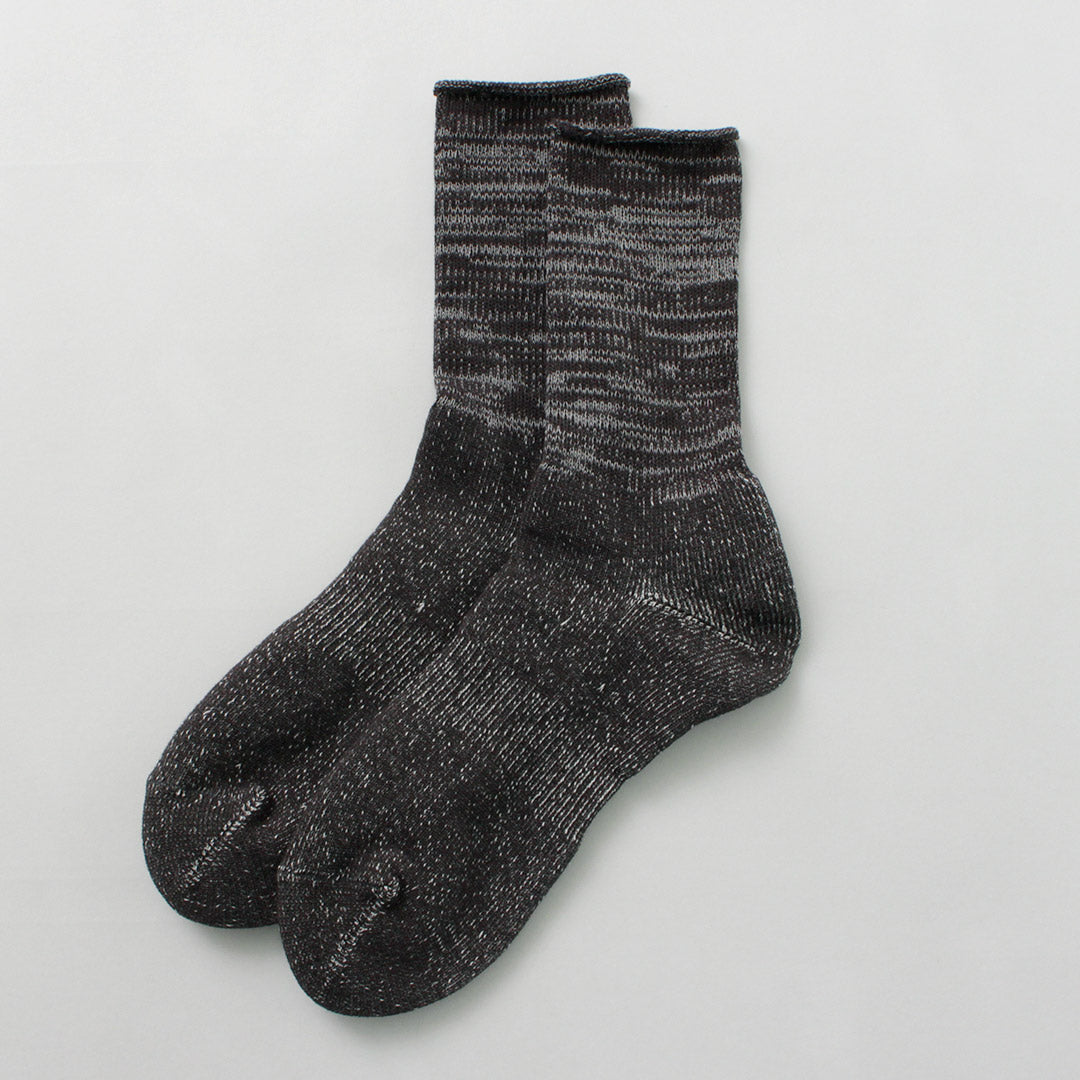 ROTOTO / Japanese Paper Pile Crew Socks