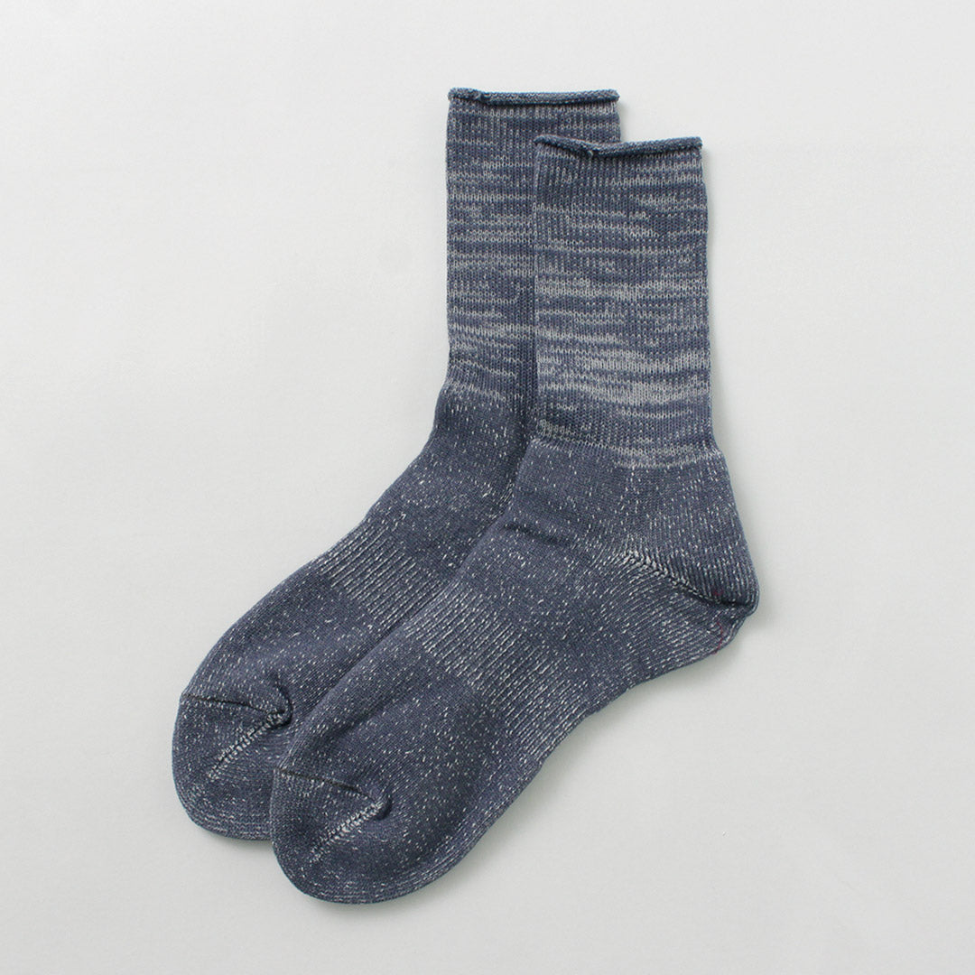 ROTOTO / Japanese Paper Pile Crew Socks