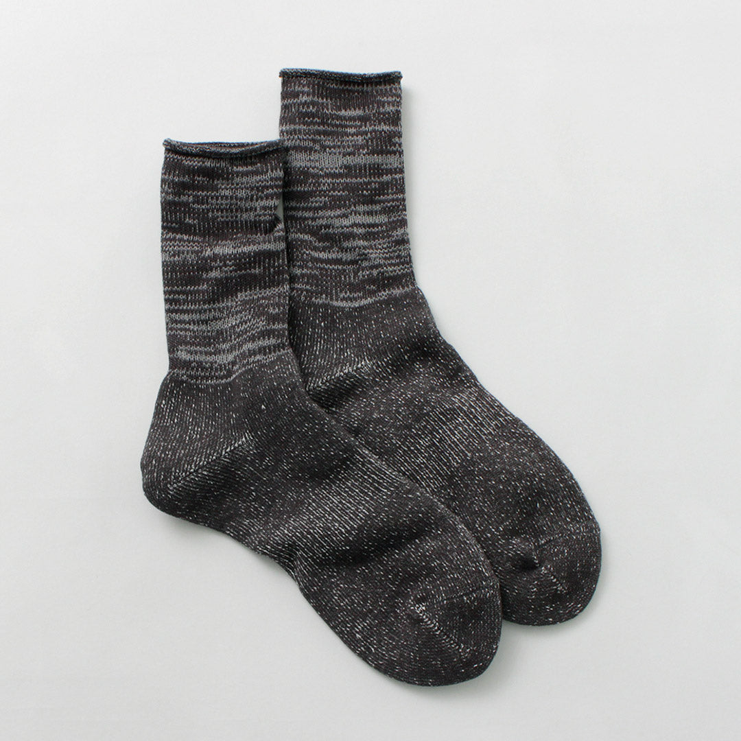 ROTOTO / Japanese Paper Pile Crew Socks