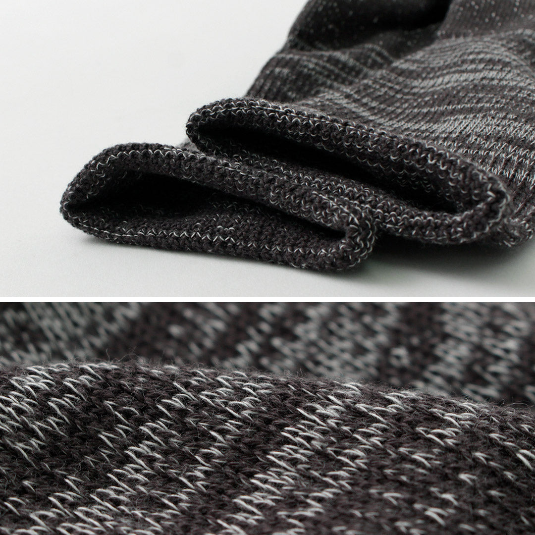 ROTOTO / Japanese Paper Pile Crew Socks