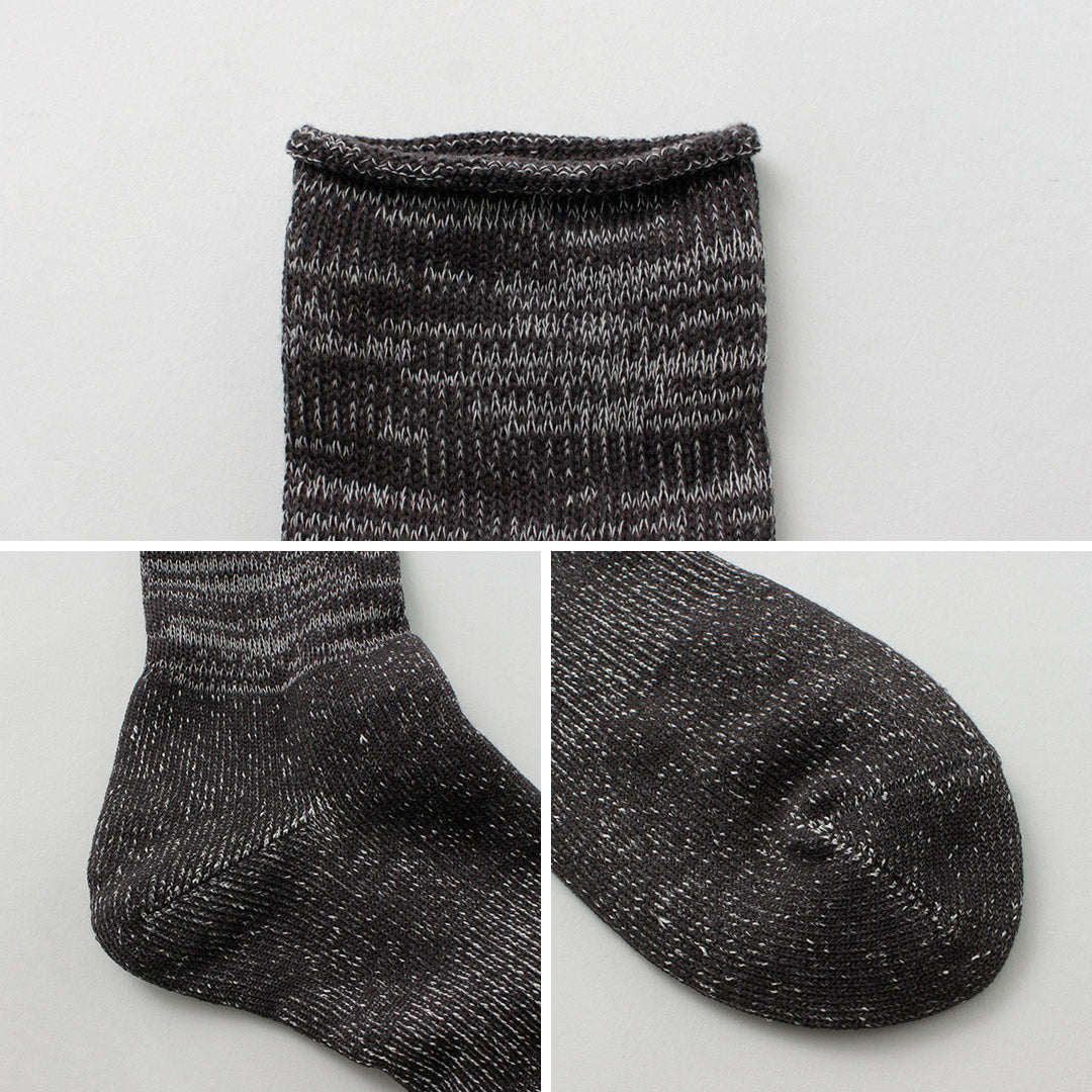 ROTOTO / Japanese Paper Pile Crew Socks