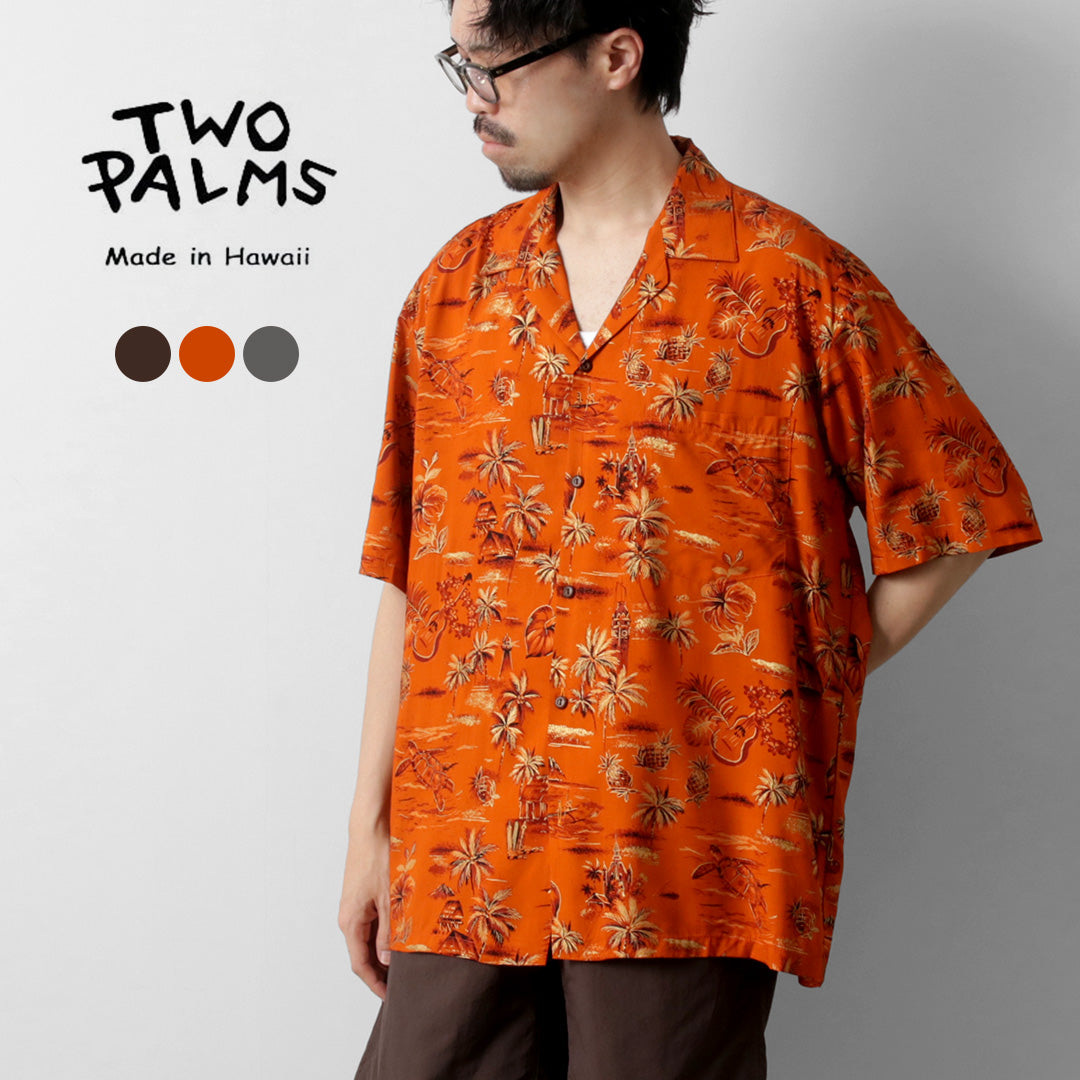 TWO PALMS / Golden Vintage Hawaiian Shirt