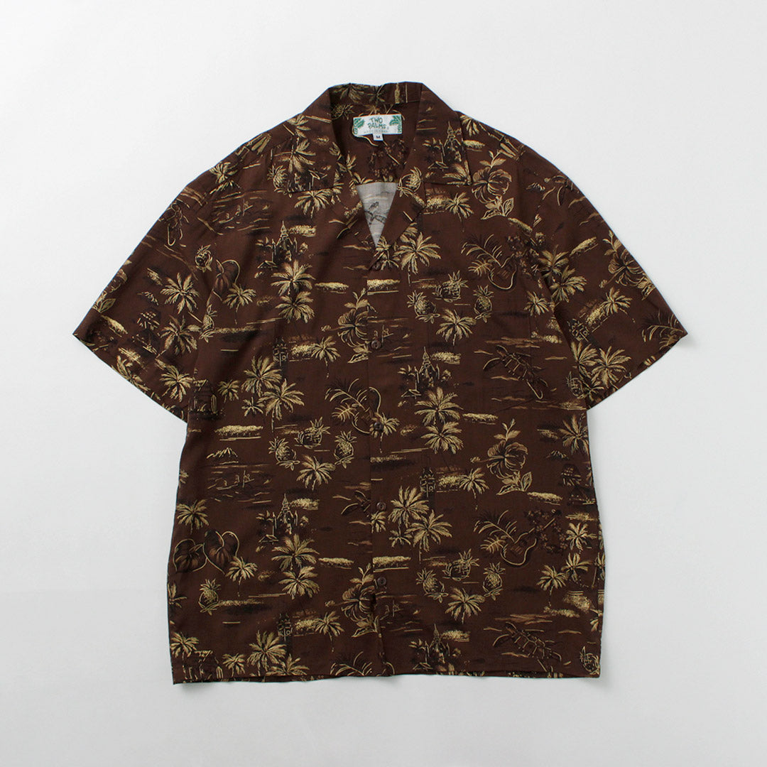 TWO PALMS / Golden Vintage Hawaiian Shirt