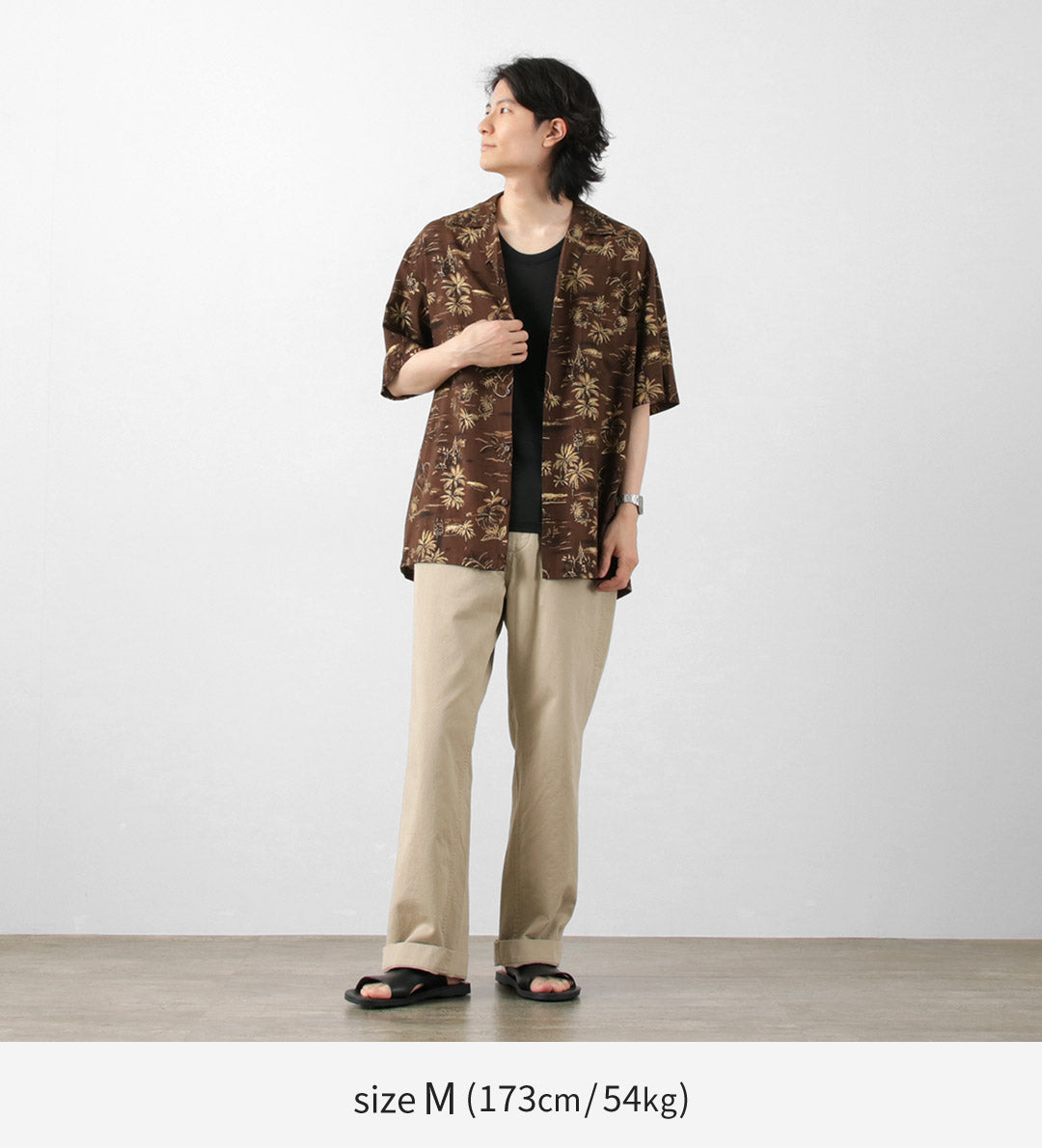 TWO PALMS / Golden Vintage Hawaiian Shirt