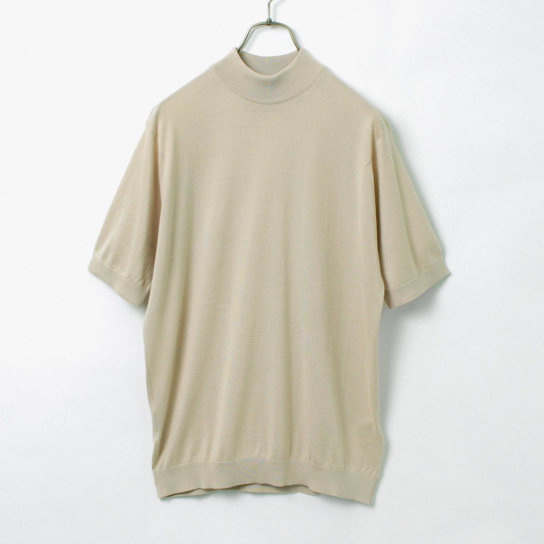 John Smedley / Sea Island Cotton 30量规模拟颈编织