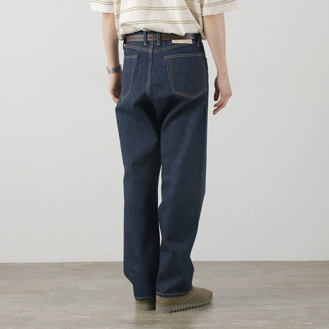El overol más azul / pantalones de mezclilla de silueta grandes
