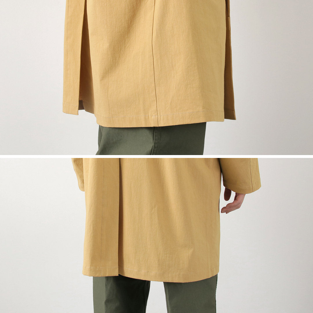Fujito / Balmacaan Coat Mur Twisted Ox