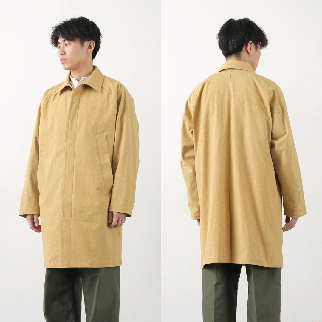 Fujito / Balmacaan Coat Mur Twisted Ox