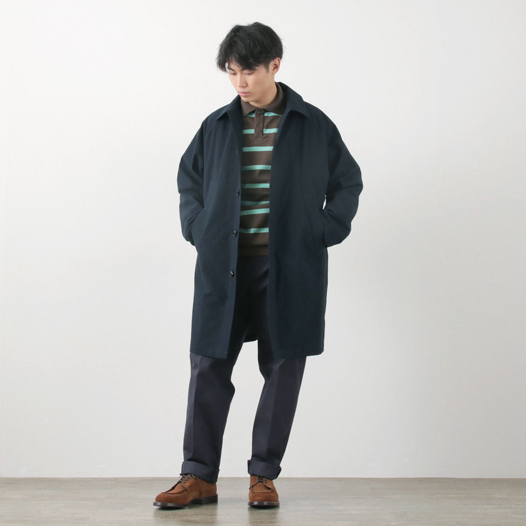 Fujito / Balmacaan Coat Mur Twisted Ox