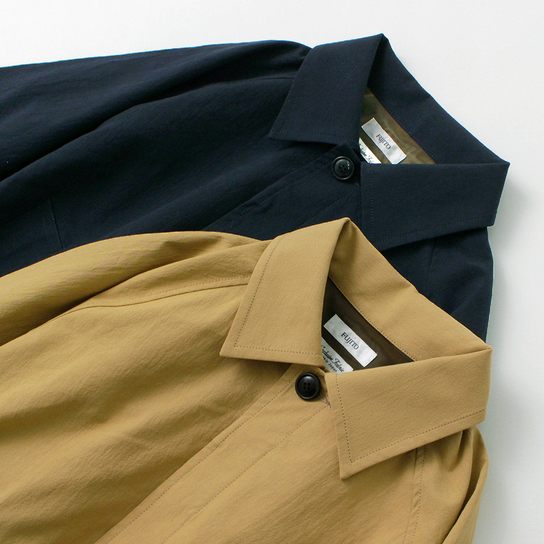 Fujito / Balmacaan Coat Mur Twisted Ox