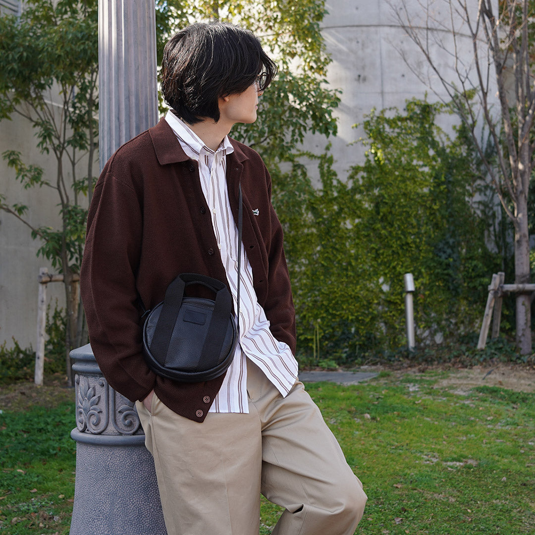 Fujito / Leather Helmet Pouch