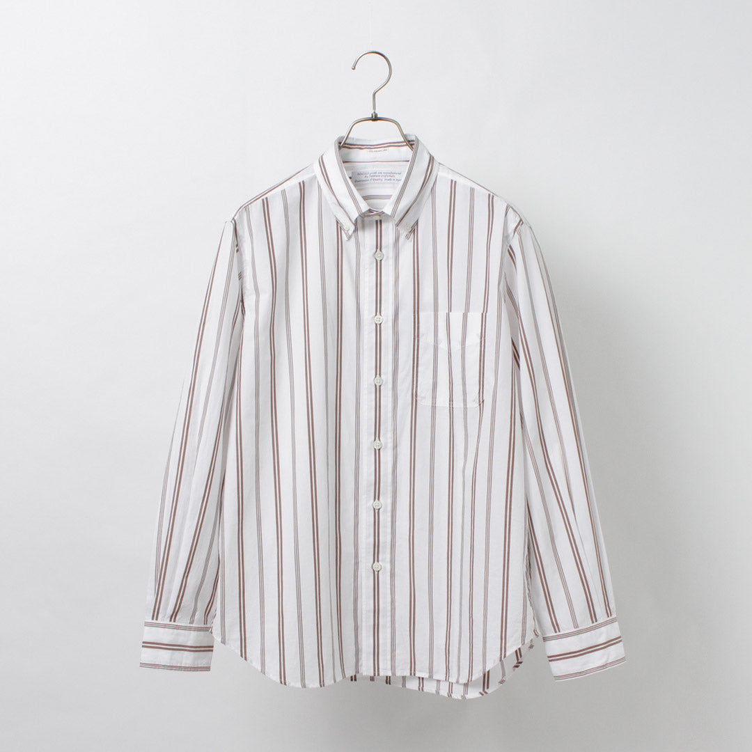 ROCOCO / Random Stripe Button Down Shirt Classic Fit