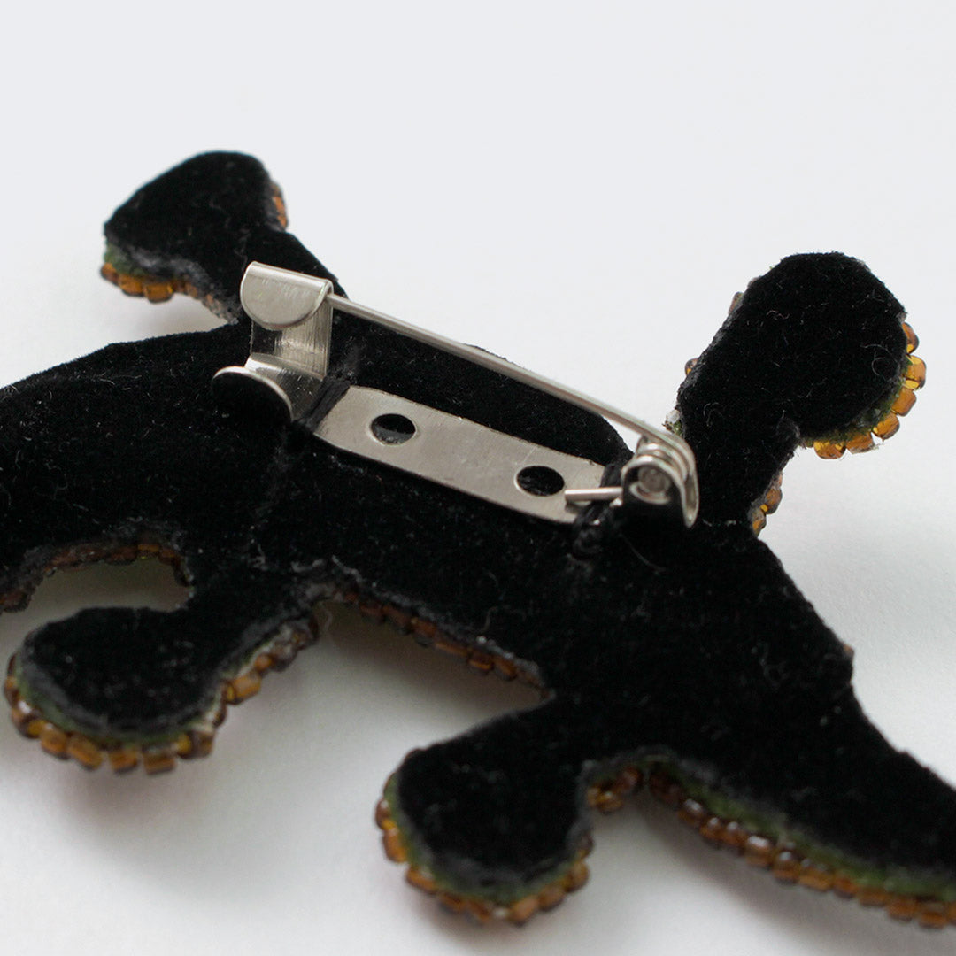 Accessoires perlés / badge d'épingle perle l