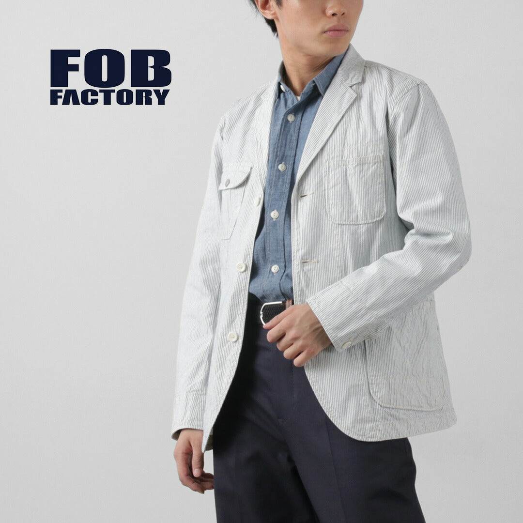 FOB FACTORY / F2440 Engineer Cord Lane Jacket
