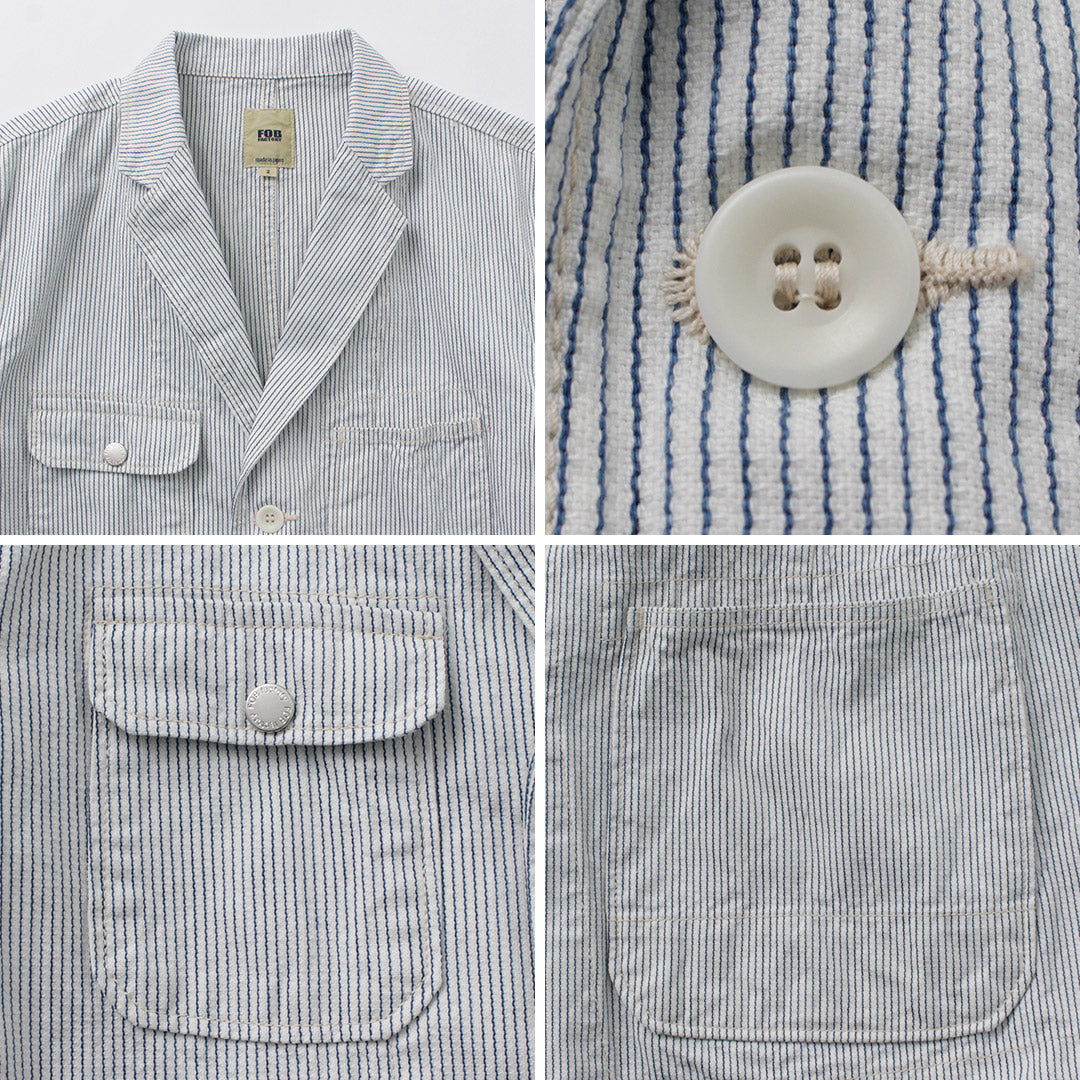 FOB FACTORY / F2440 Engineer Cord Lane Jacket