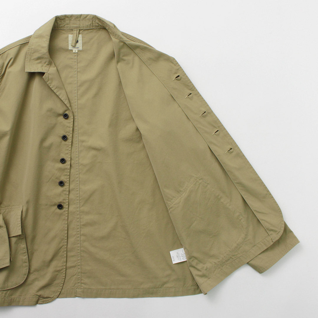 FOB FACTORY / F2439 Cotton Nylon Packable Field Jacket