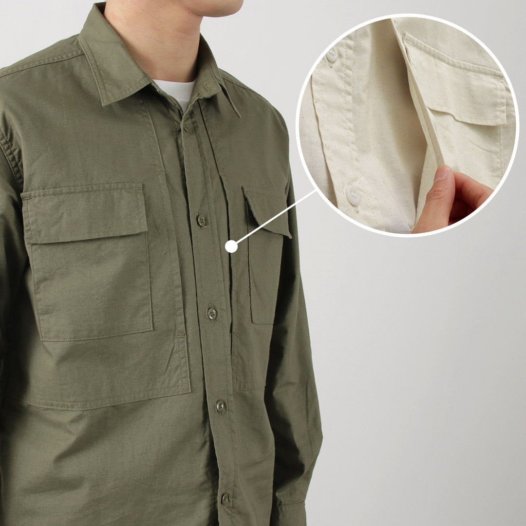 Fob Factory / F3498 Shirt à manches longues
