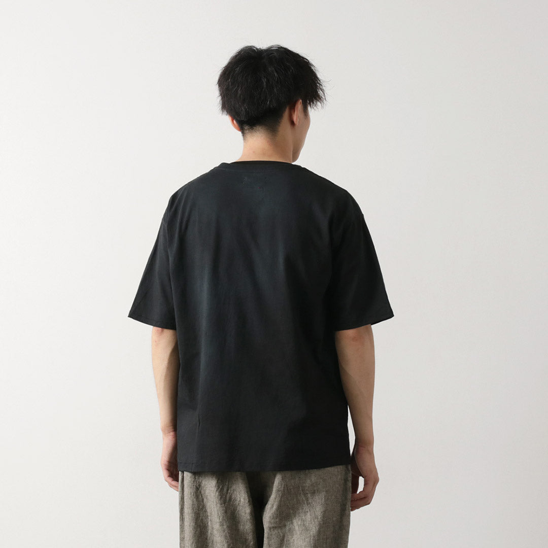 Ill One 80 / Tie Dye Heart Pocket Short Sleeve 티셔츠