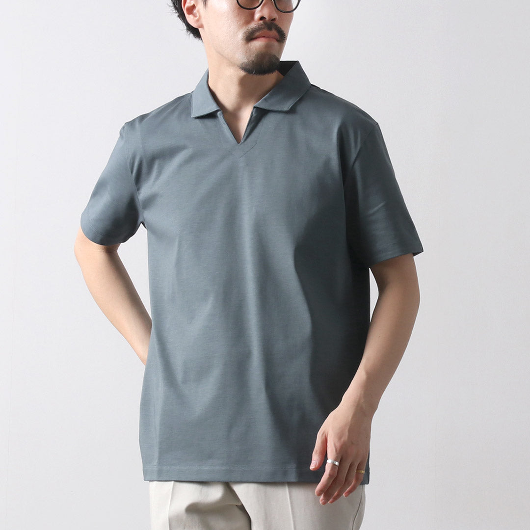 在東京日本 /禮服有機棉質船長polo襯衫
