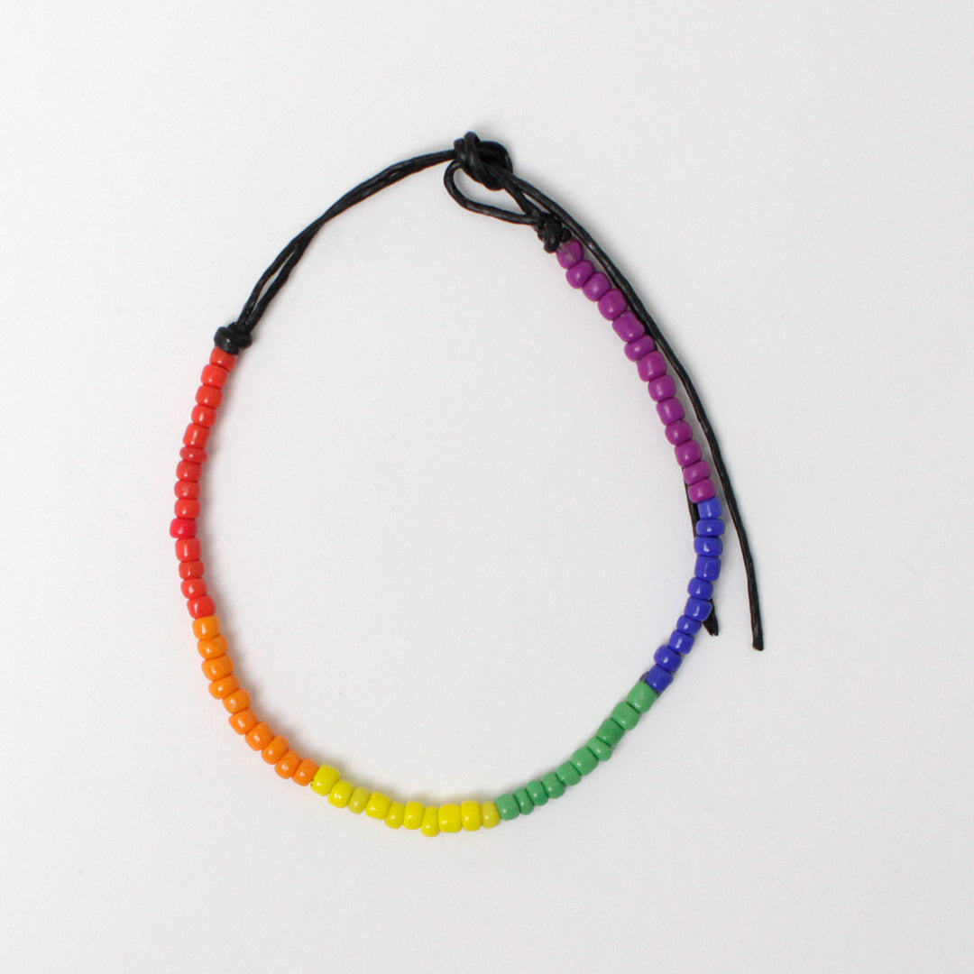 phaduA / Multicolor Glass Bead Bracelet