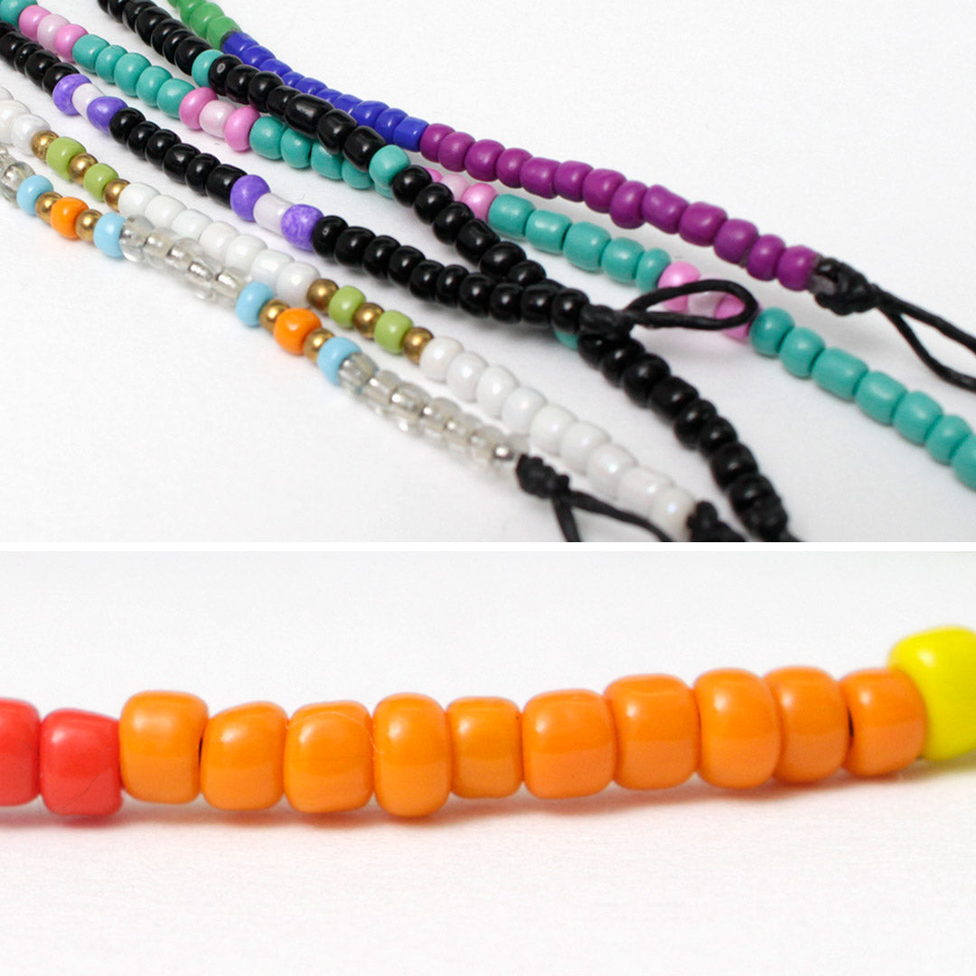 phaduA / Multicolor Glass Bead Bracelet