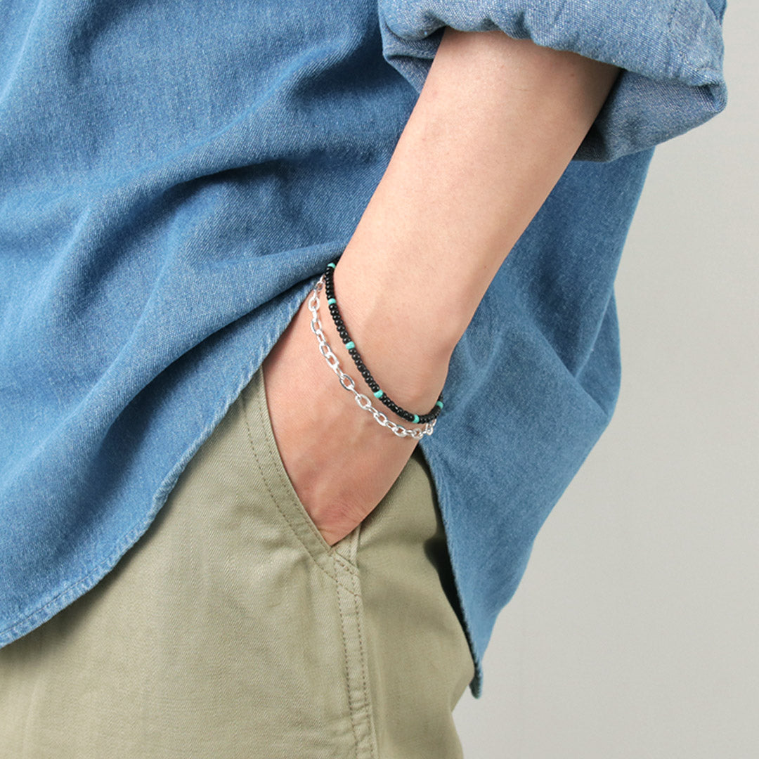 phaduA / Multicolor Glass Bead Bracelet