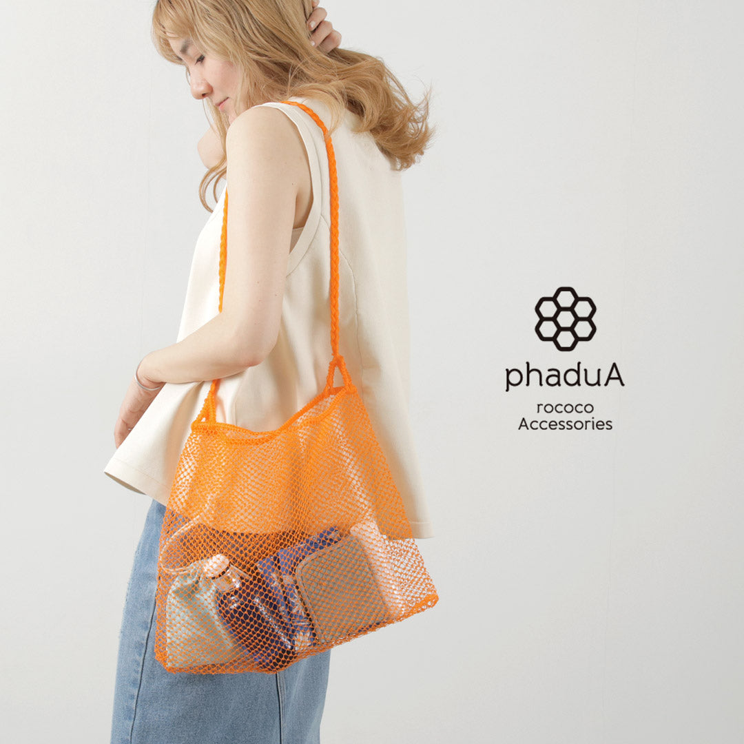 PHADUA / Fishnet Shoulder Mesh Bag