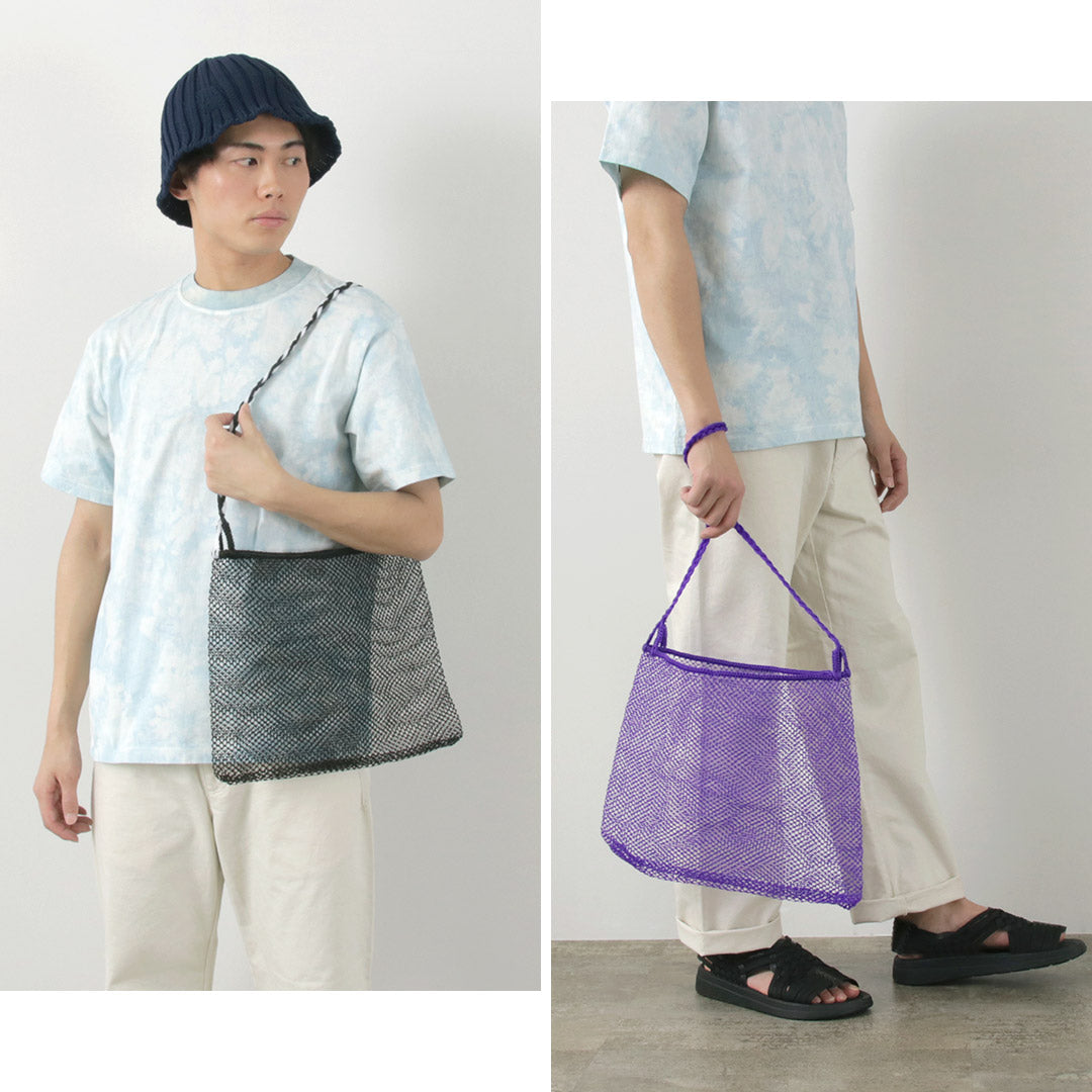 PHADUA / Fishnet Shoulder Mesh Bag