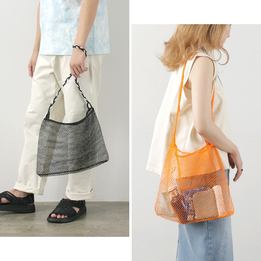 PHADUA / Fishnet Shoulder Mesh Bag