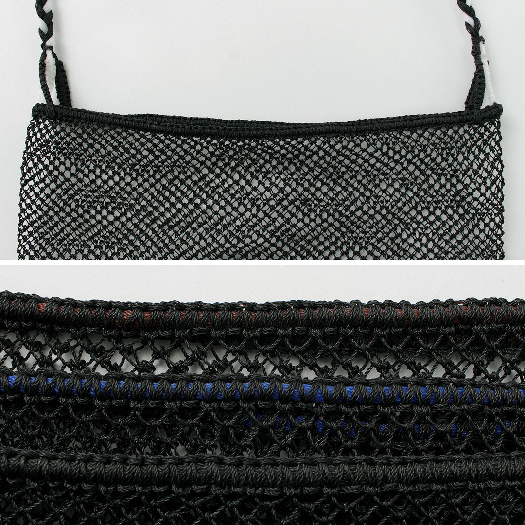 PHADUA / Fishnet Shoulder Mesh Bag