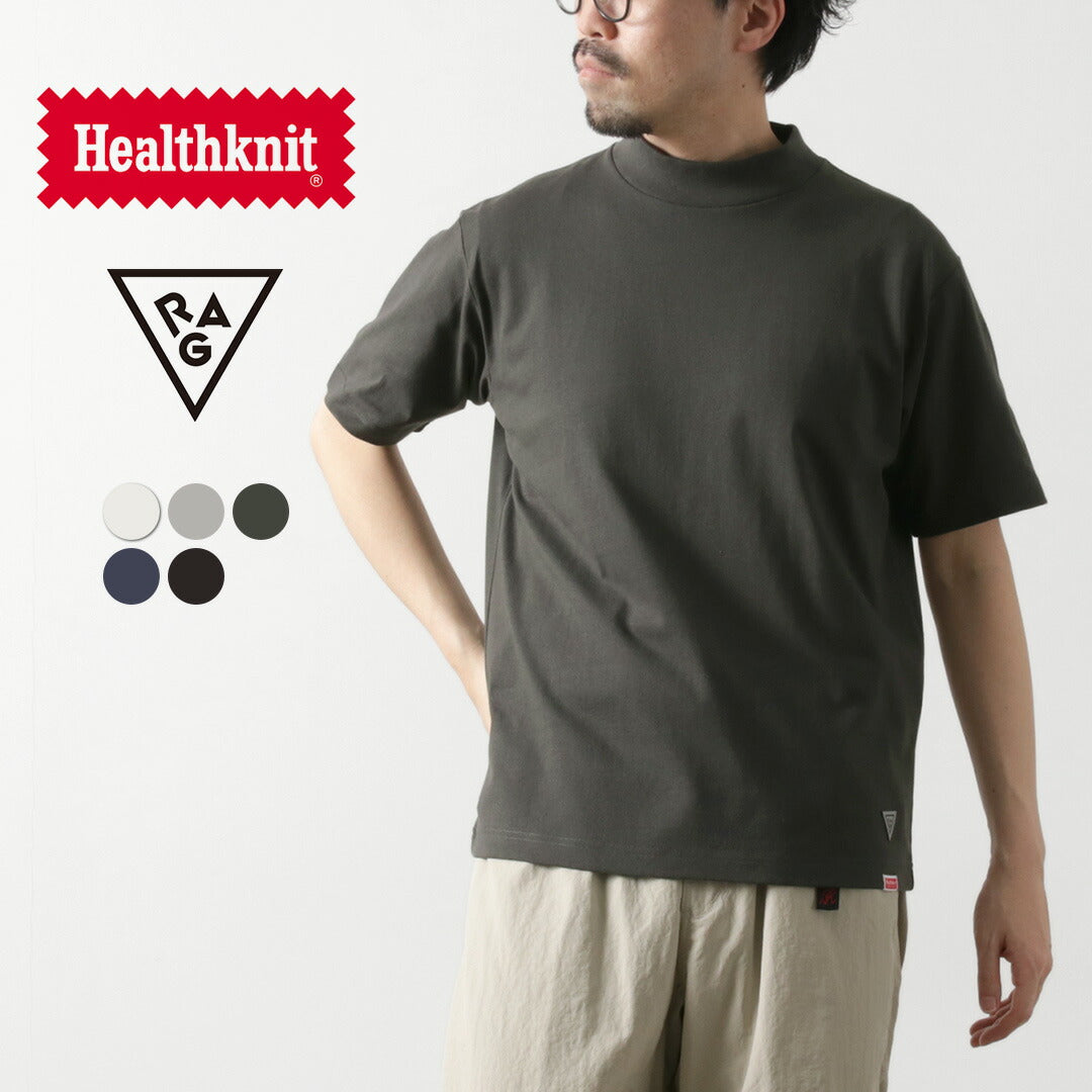 Health Knit / Health Knitnit×Rag模拟颈部T恤