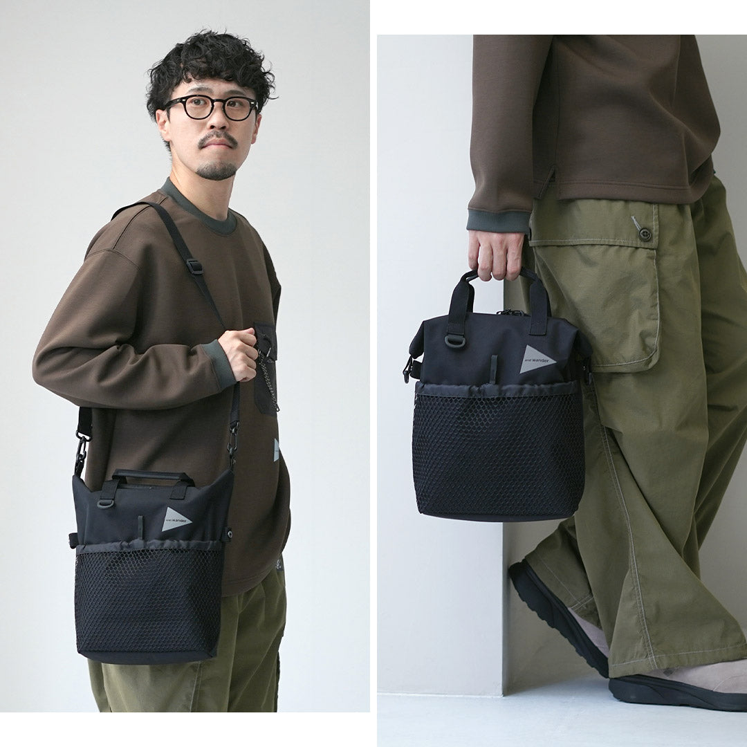 AND WANDER / PE/CO 2-way Bag