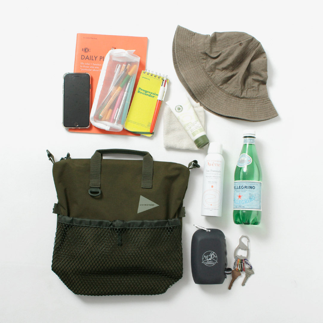 AND WANDER / PE/CO 2-way Bag