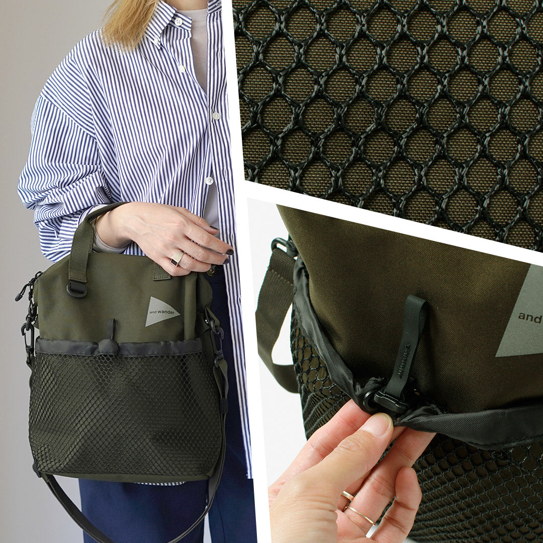 AND WANDER / PE/CO 2-way Bag
