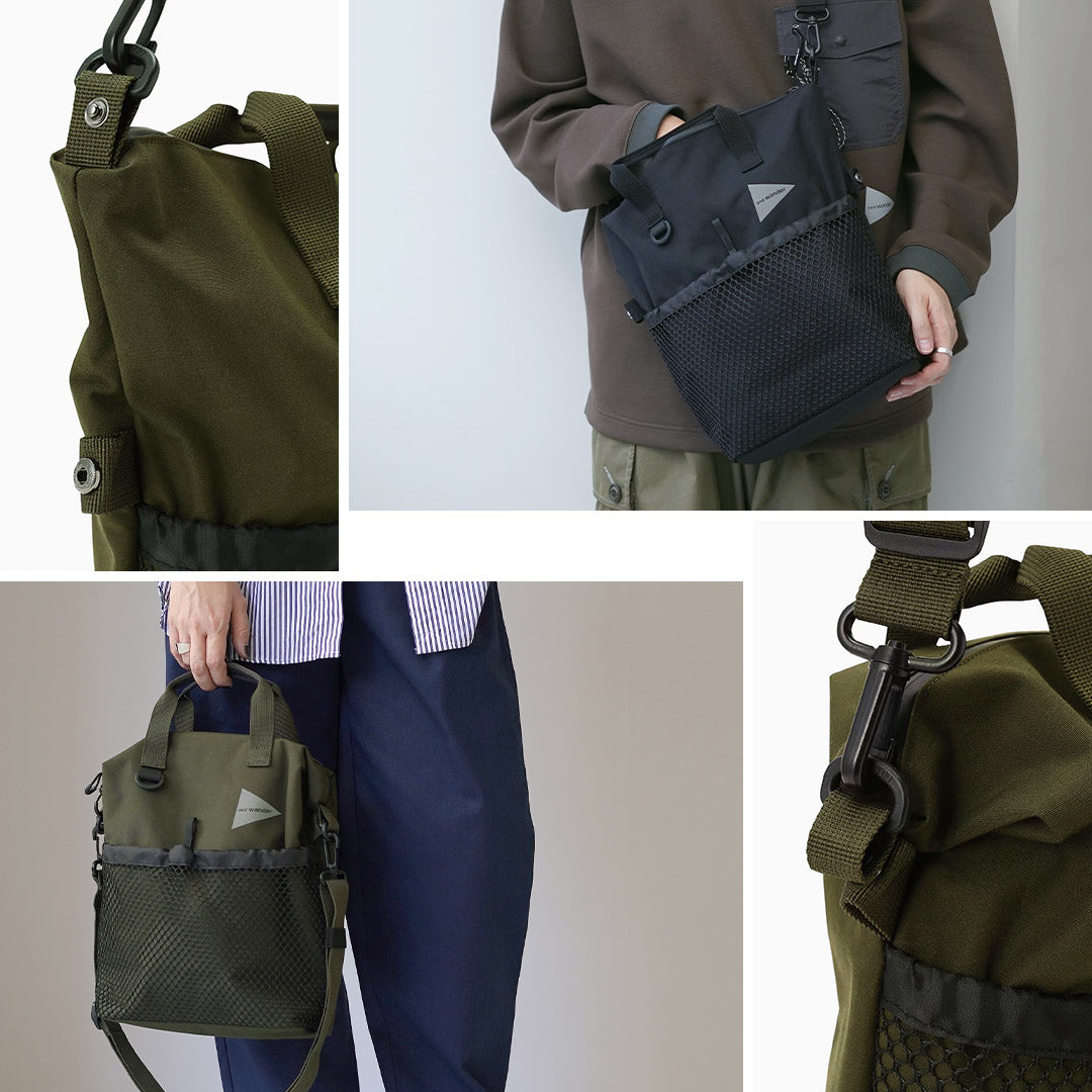 AND WANDER / PE/CO 2-way Bag