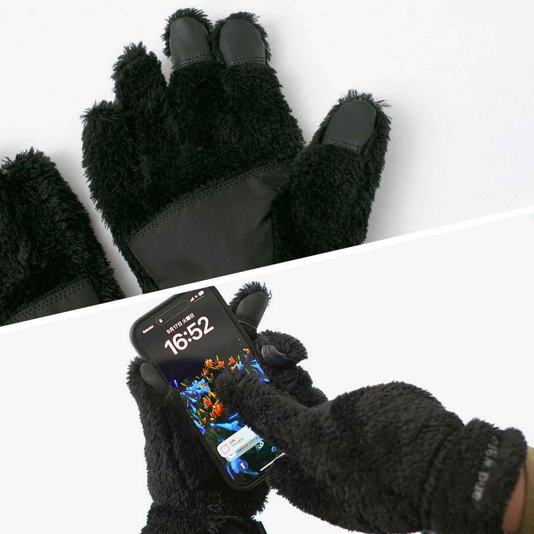 AND WANDER / High-Loft Fleece Gloves